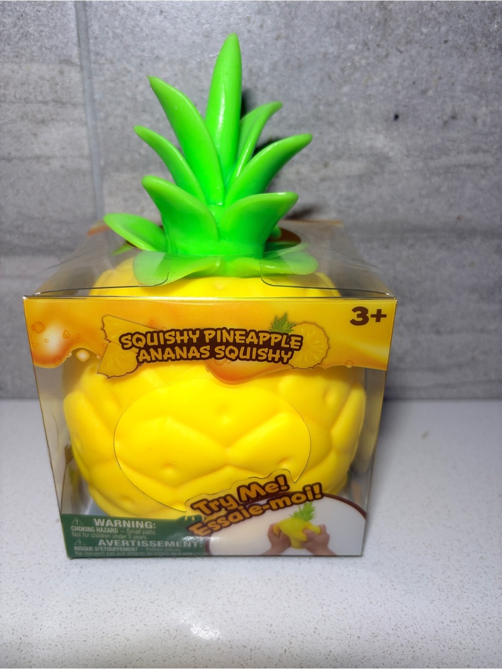Sunny Days Toymendous Squeezy Pineapple Squishy – New in Box